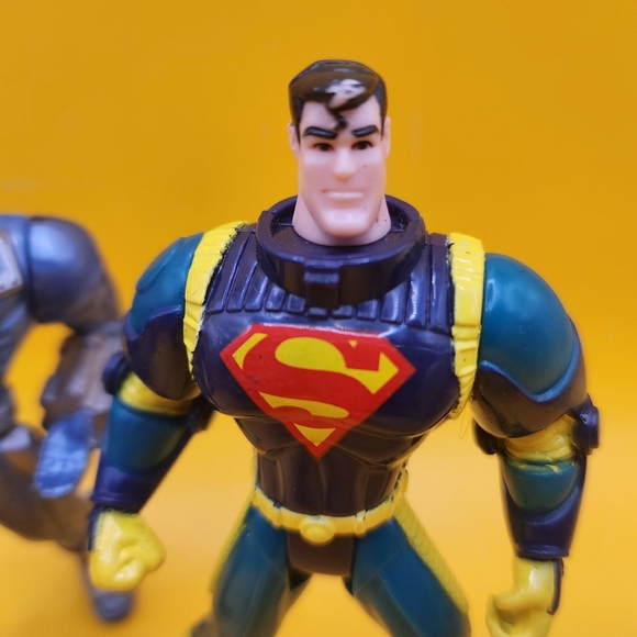 1995 Superman Man of Steel John Henry Irons Deep Dive 4.5" Kenner DC Comics - Picture 3 of 7
